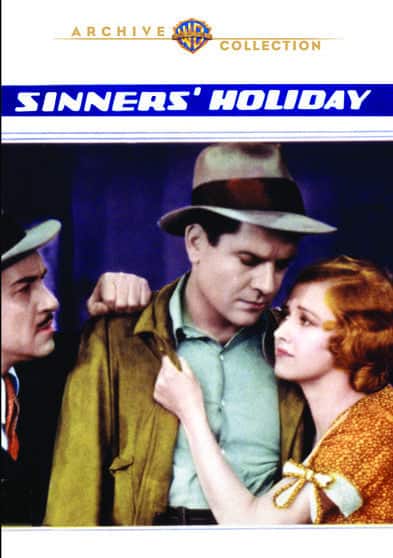 Front. Sinner's Holiday - DVD.