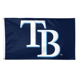 WinCraft - Tampa Bay Rays 3' x 5' Primary Logo Single-Sided Flag - Multicolor