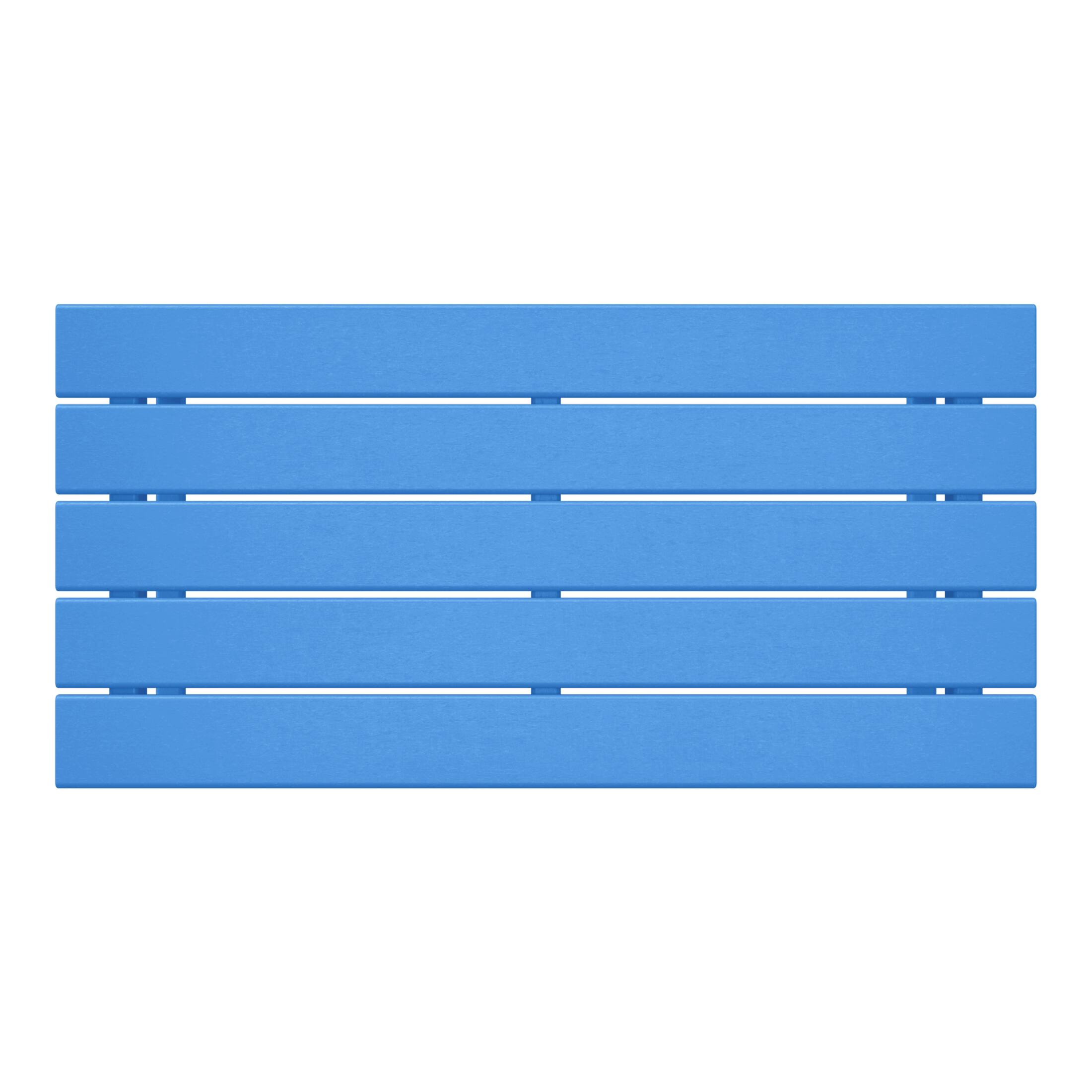 Alt View 2. WestinTrends - WestinTrends Malibu 35" length outdoor Coffee table for Adirondack chair - Pacific Blue.