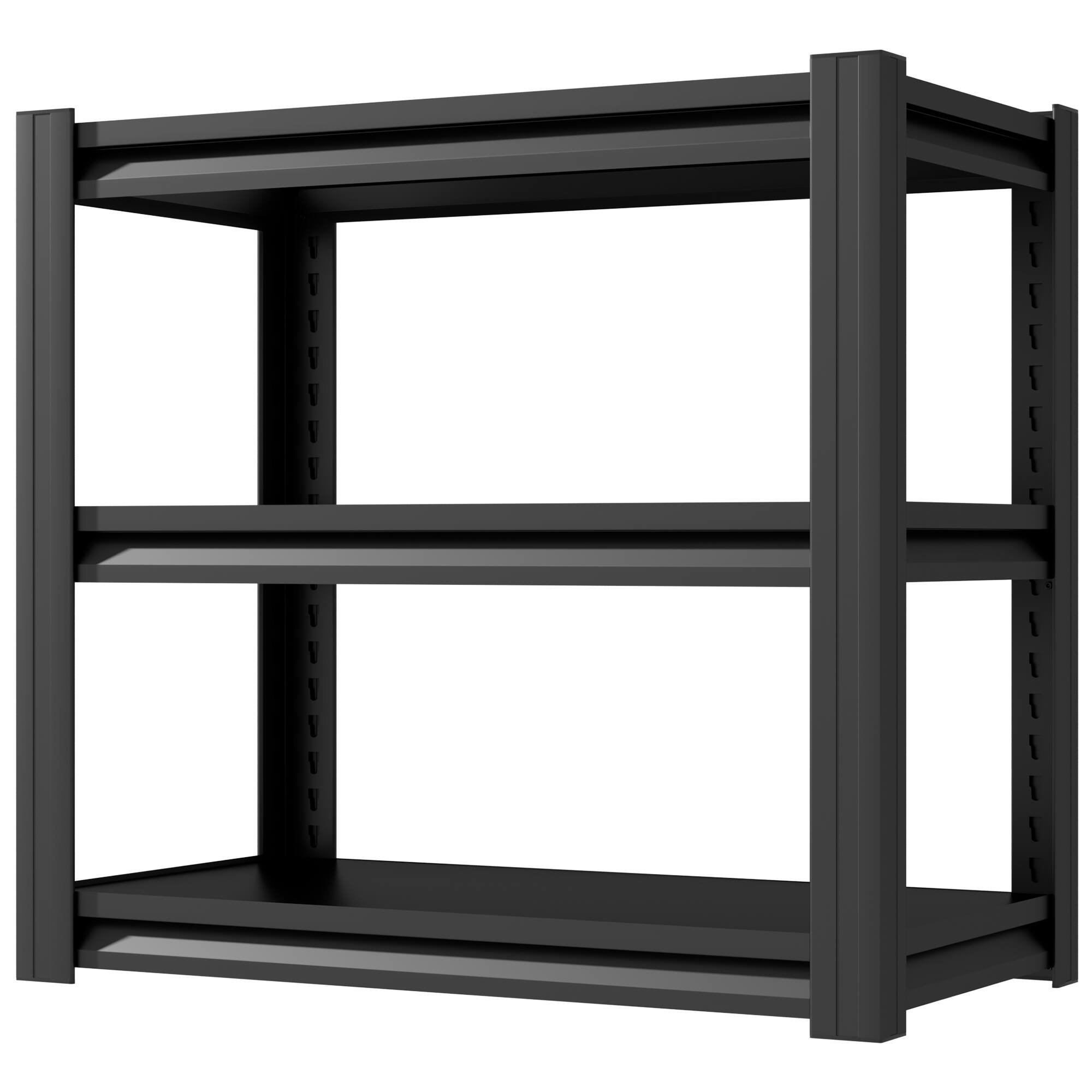 Alt View 1. Boyel Living - 20-30 Gallon Fish Tank Stand Metal Aquarium Stand 34 "W x 18 "D x 31"H Adjustable Heavy Duty Reptile Tank Stand - Black.