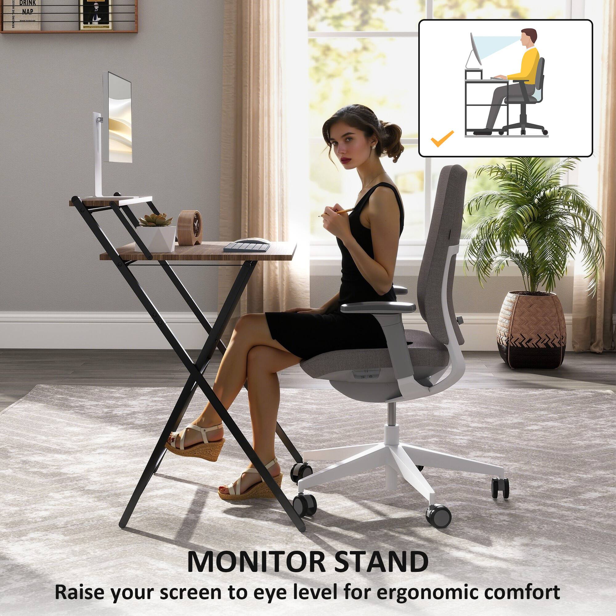 DENK 1 NAP - MONITOR STAND - Raise your screen to eye level for ergonomic comfort