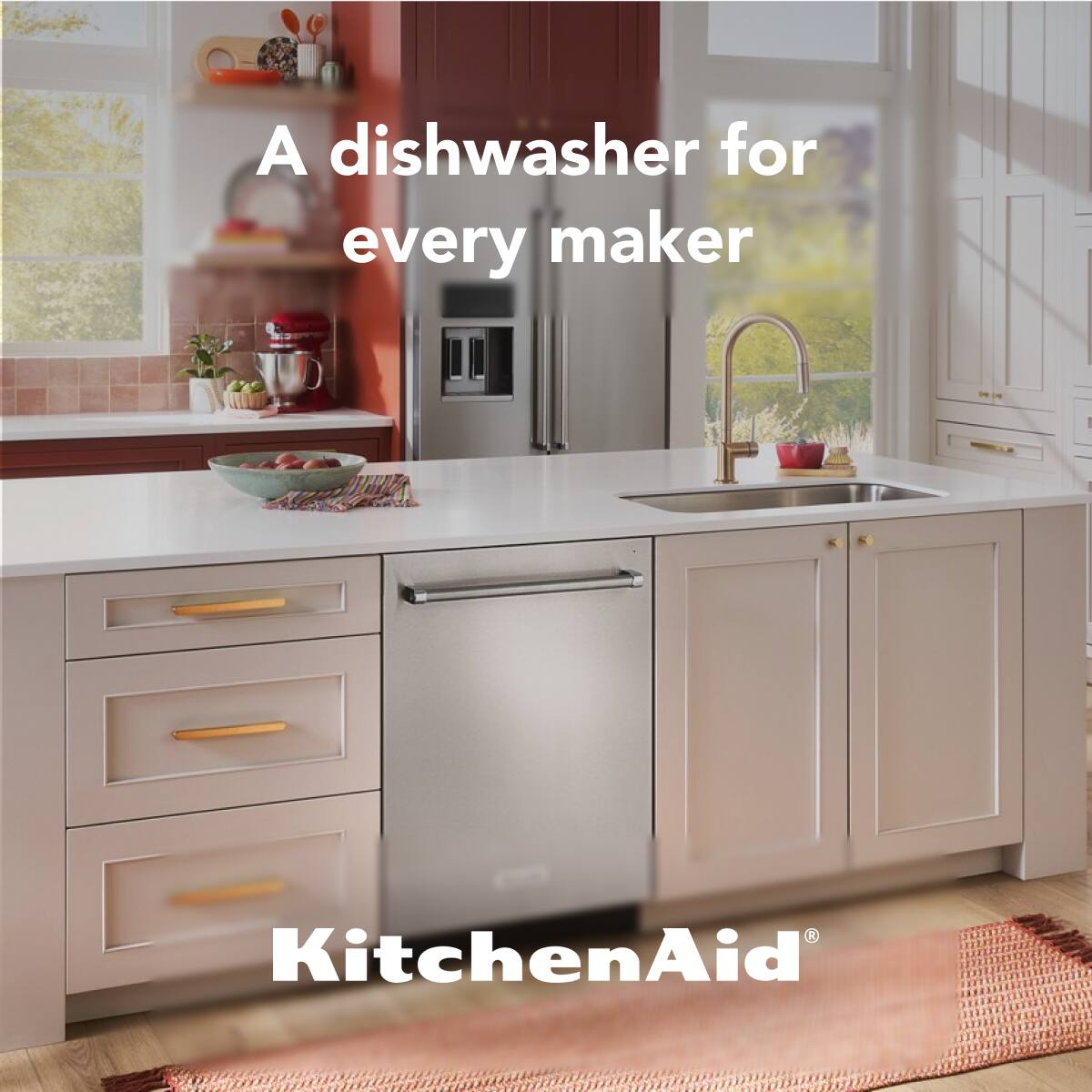 A dishwasher for every maker

KitchenAid