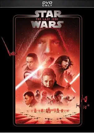 Front. Star Wars: Episode VIII: The Last Jedi - DVD.