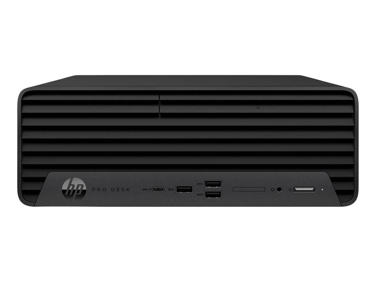 HP - Refurbished Excellent - ProDesk 400 G9 SFF Desktop Intel Core i7-12700 2.1GHz 16GB Memory 512GB NVMe Windows 11 Pro 64-bit - Black