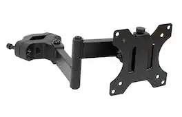 Mount-It! - Full Motion VESA Pole/Truss Mount for TVs & Monitors up to 32” with Tilt & Swivel - Black