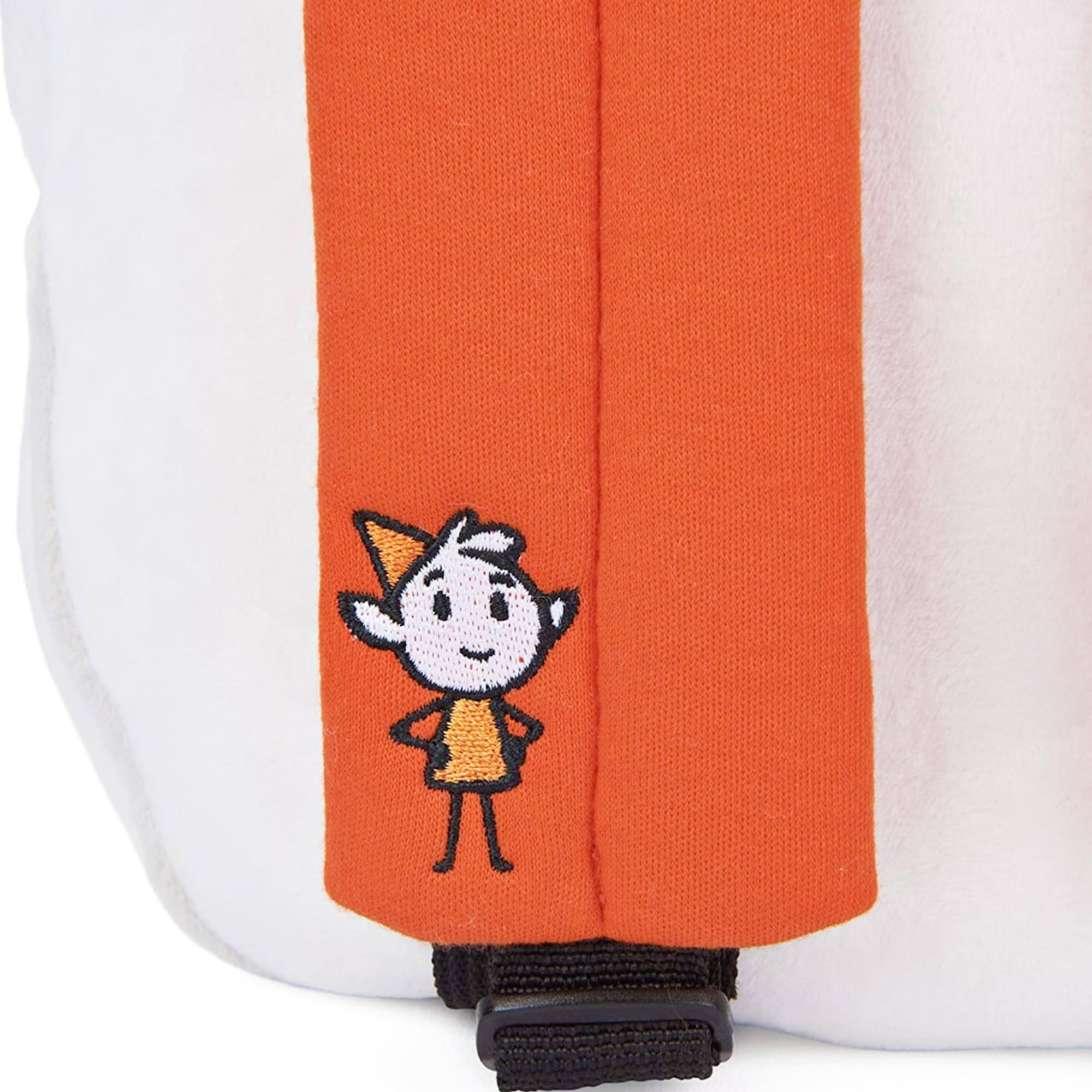 Alt View 4. Gund - Hilda Twig 13 Inch Plush Backpack - White.