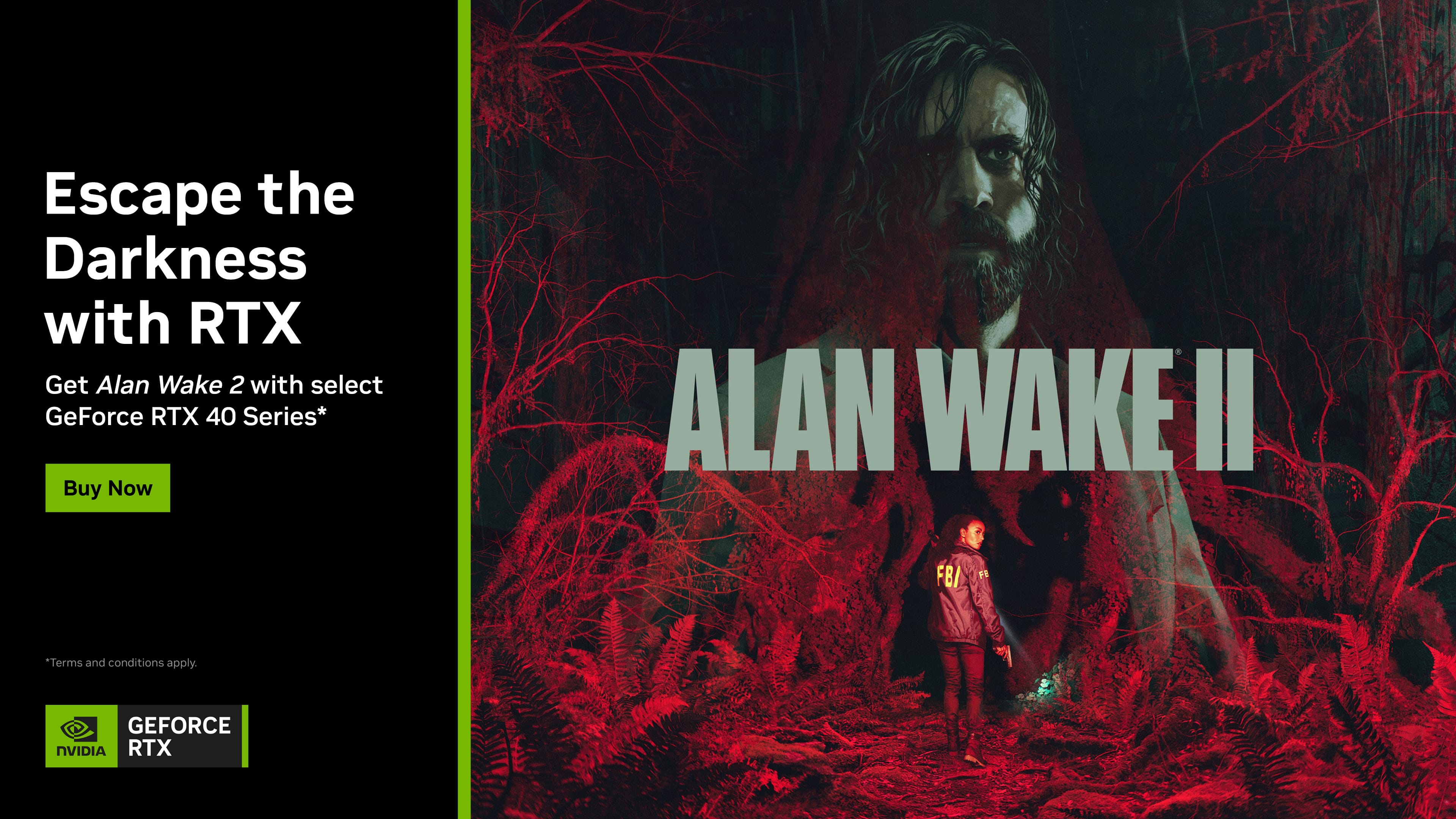  Get Alan Wake 2 with Select GeForce RTX 40 Series
