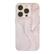 Front. Insignia™ - Hard-Shell Case for iPhone 14 Pro Max - Pink Marble.