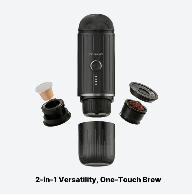 2-in-1 Versatility, One-Touch Brew