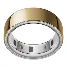 Front. Oura - Ring 4 - Smart Ring - Size Before You Buy with OR4 Sizing Kit - Size 9 - Gold.