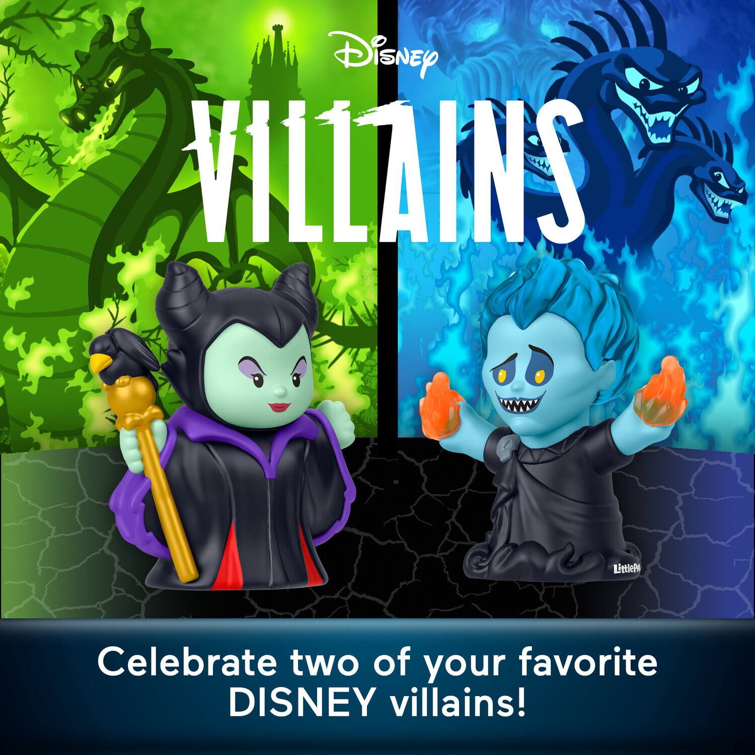Disney VILLAINS

Celebrate two of your favorite DISNEY villains!
