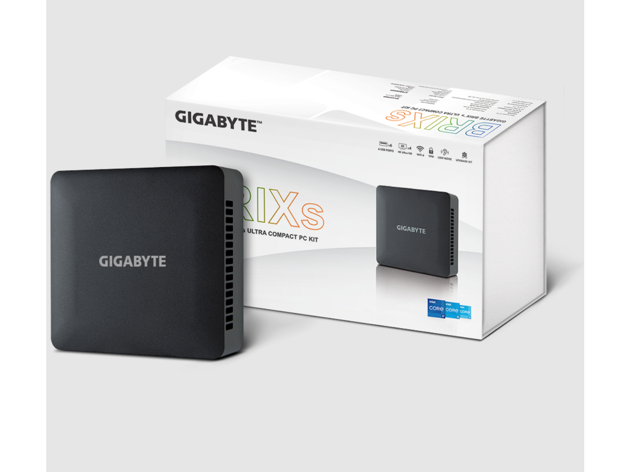 GIGABYTE - GB-BRI7H-1355 Compact Ultra Compact PC kit DDR4 3200