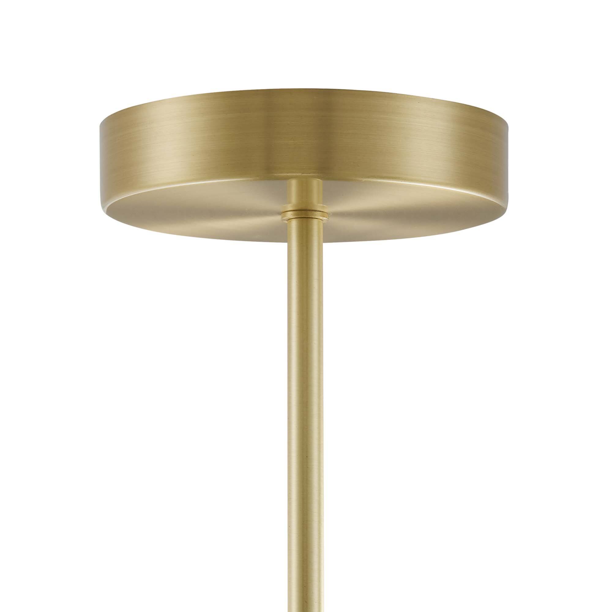 Alt View 6. Modway - Journey 3-Light 3" Arm Pendant by Modway - Black.
