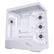 Left. Lian Li - Lian Li V100 ATX Mid-Tower Case, 4x 120mm ARGB Fans, RGB Strip, Tempered Glass, 420mm GPU Support - White (V100RW) - White.