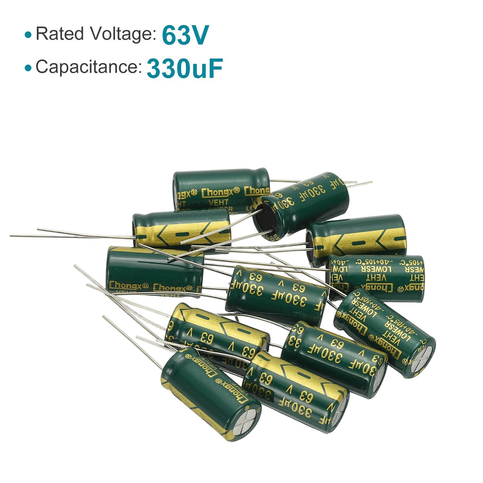 Rated Voltage: 63V  
Capacitance: 330uF  

Thong 6 HF 19X  
Thongx 330HF  
HT VEHT 330  
R K I op -40+105C +105C*  

LOWESR WESR A 63  
VEHT EHT  
Chongx A Chonax  

330u 63  
C. Chong, xu 330uF  
F LOWESR Chongx@ VEHT C.  

9 A 69  
LOWESR e 63  
A A 33 63  
Chongx 63 330F A  

Chongy V S 63 30uF  
Chongx@ 330 A 63  
330HF N F