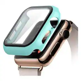 Entronix - Durable Case for Apple Watch Series Ultra 49mm with Built-In Screen Protector - Teal