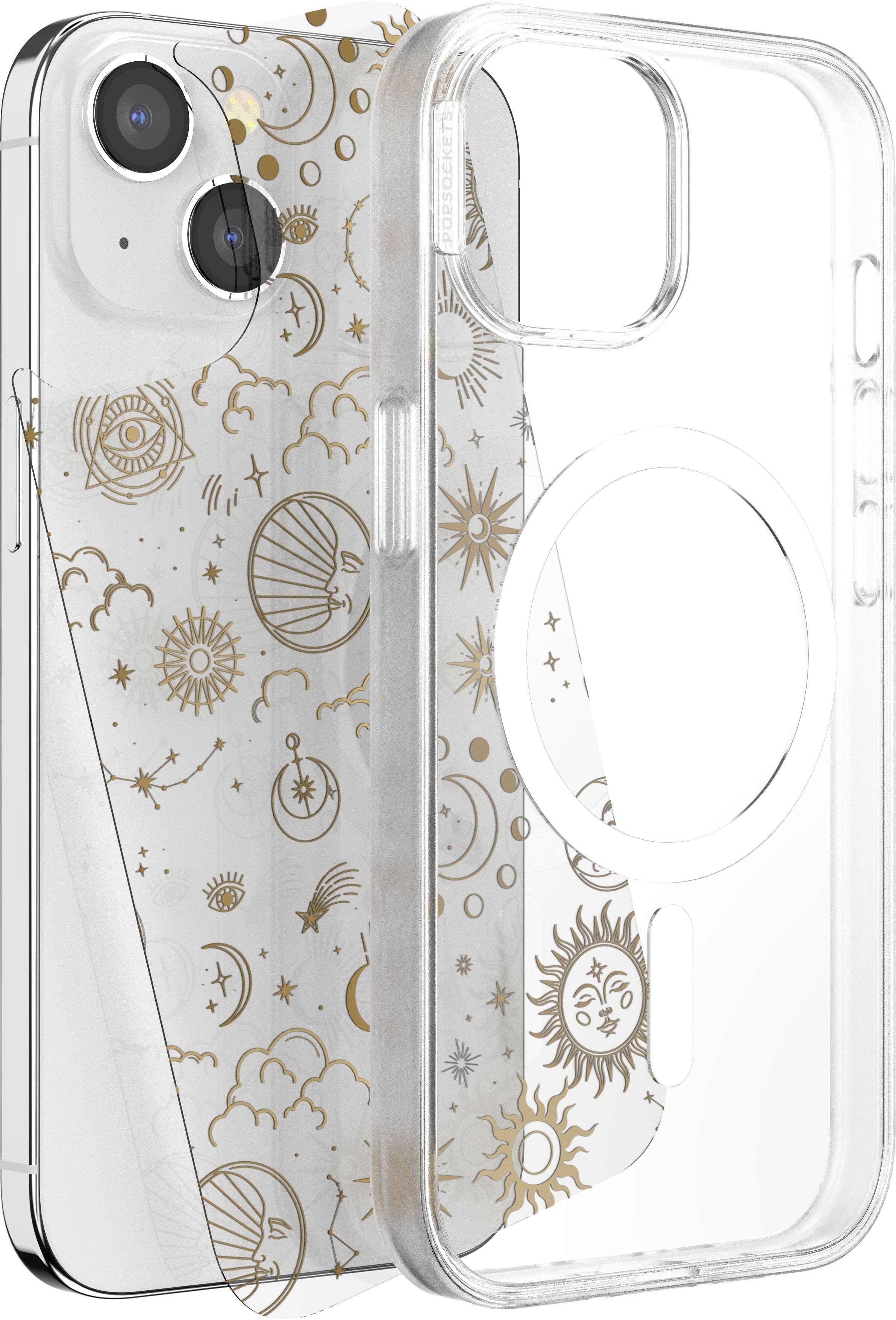 Alt View 1. PopSockets - Looks iPhone 15 Swappable Graphic Case Inserts (3 per pack) - compatible with PopSockets PopCase only - Icon Collection.