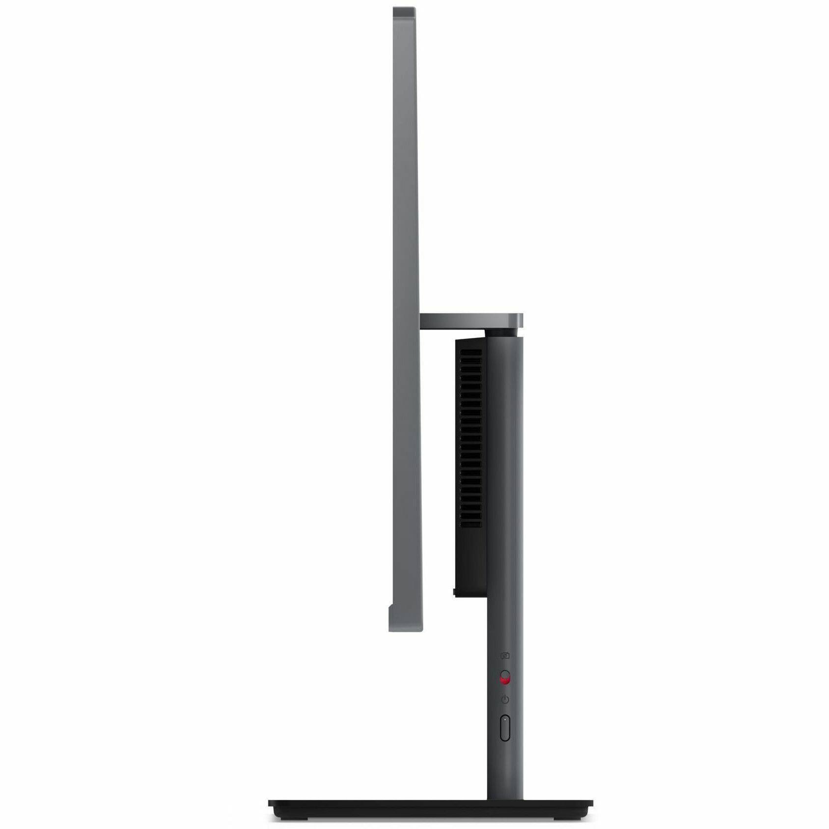 Alt View 3. Lenovo - Lenovo ThinkCentre neo 50a 27 Gen 5 12SB003SUS All-in-One Computer - Intel Core i7 13th Gen i7-13620H - 16 GB - 512 GB S - Luna Gray.