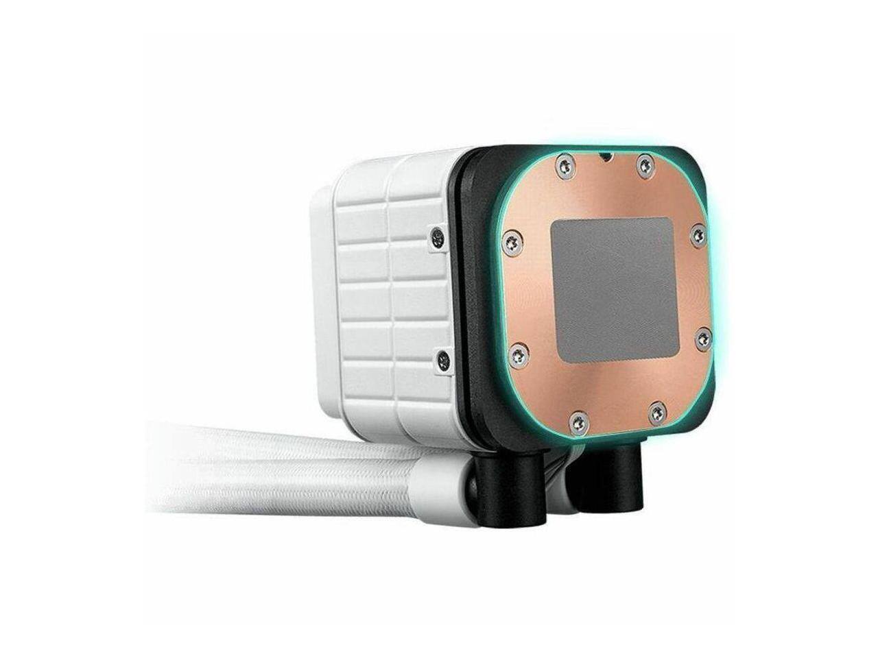 Alt View 3. ASUS - Asus Prime LC 360 ARGB White - 3 Fan Liquid Cooler (75.70 CFM, 2200 RPM, LGA-1851/17) - White.