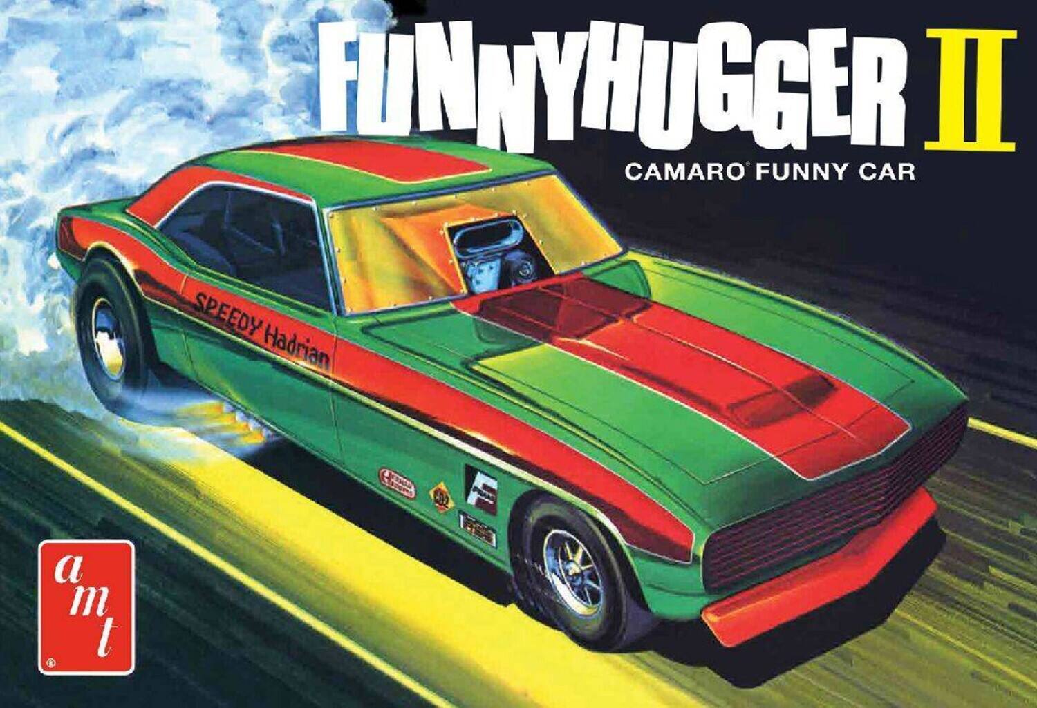 FUNNYHUGGER II  
CAMARO FUNNY CAR  
SPEEDY Hadrian 402  
a m t