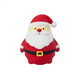 Link - Christmas Santa Claus Squishy Toy, Stress Relief Fidget, Cute Holiday Squeeze Sensory Toy, Stocking Stuffer - Multicolored