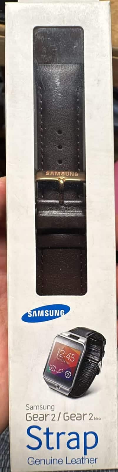 Samsung - ET-SRR72M leather Band Color: - Brown