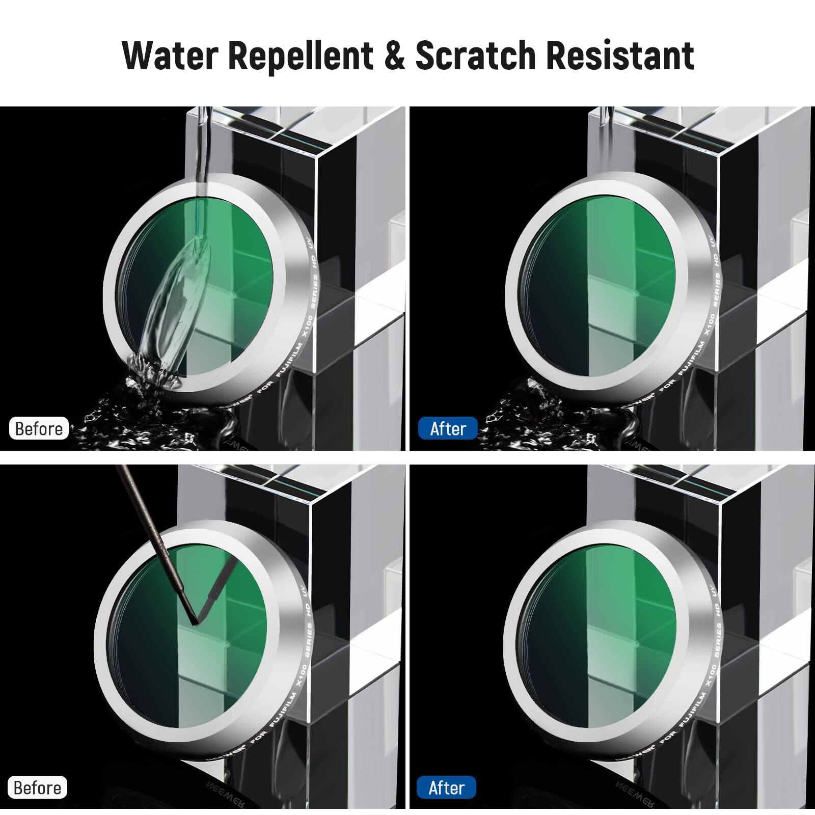 Water Repellent & Scratch Resistant

ESIMES K00 PUFILM nt_a FOR I I SERIES 100 PUJPILM Fo Before After

I SERIES K100 FLFILM Fo SERIES X100 nPLLM FILM -o Before After