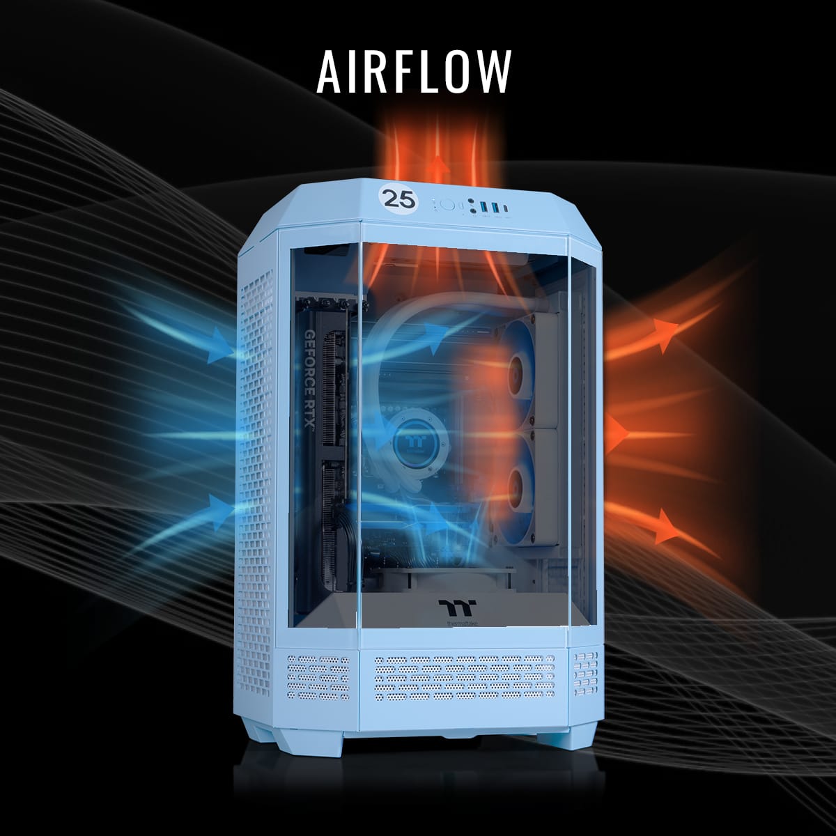 AIRFLOW 25 DO! :1 .. GEFORCE RTX 2080 Ti + O Ww - CON -. 20 I 00d002 X0X 100CO0 0000 100 00000 2 ANs 3 711 1 31:31