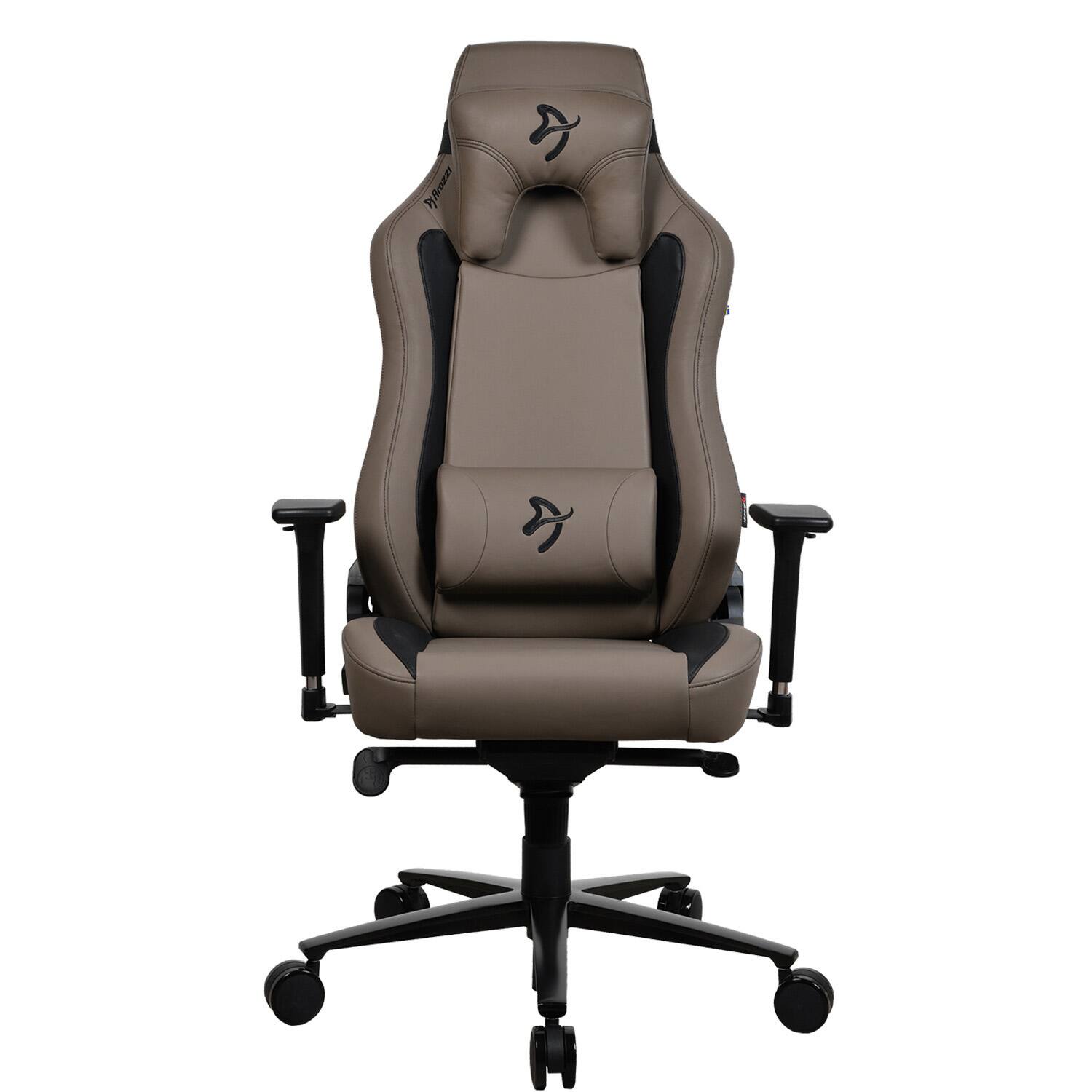 Angle. Arozzi - Vernazza Soft PU Gaming Chair - Brown.