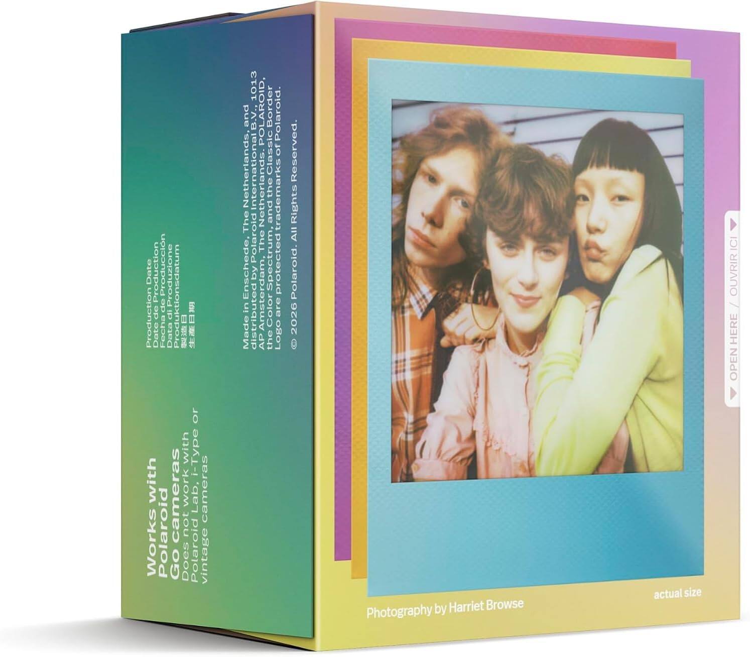 Polaroid Go Film Gradient Multicolor Film (Double Pack) - Best Buy