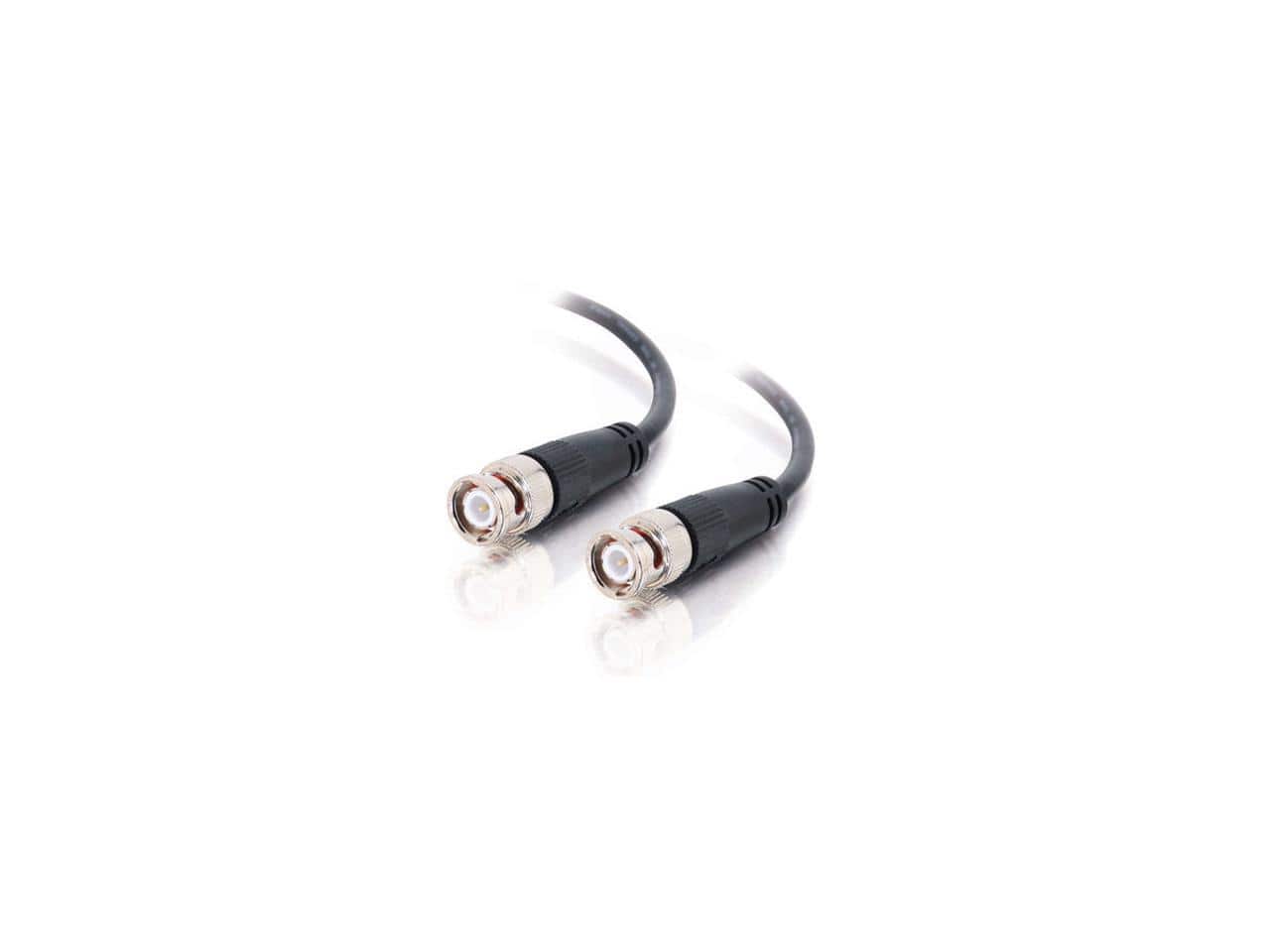 Cables to Go - C2G 03186 RG58 BNC Thinnet Coax Cable, Black (15 Feet, 4.57 Meters)