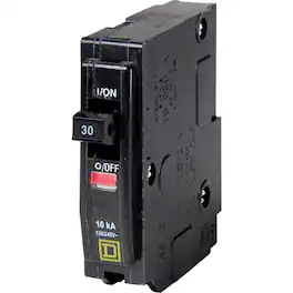 Square D - QO 30 amps Plug In Single Pole Circuit Breaker