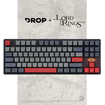 DROP The Lord of the Rings TKL Wired Speech Mechanical Gaming DROP The Lord of the Rings TKL Wired Speech Mechanical Gaming