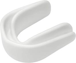 Amber Sporting Goods - Breathable Boil & Bite MMA Mouth Guard for Boxing & Wrestling, Super Tough Combat Mouthpiece – (Pack of 10) - White