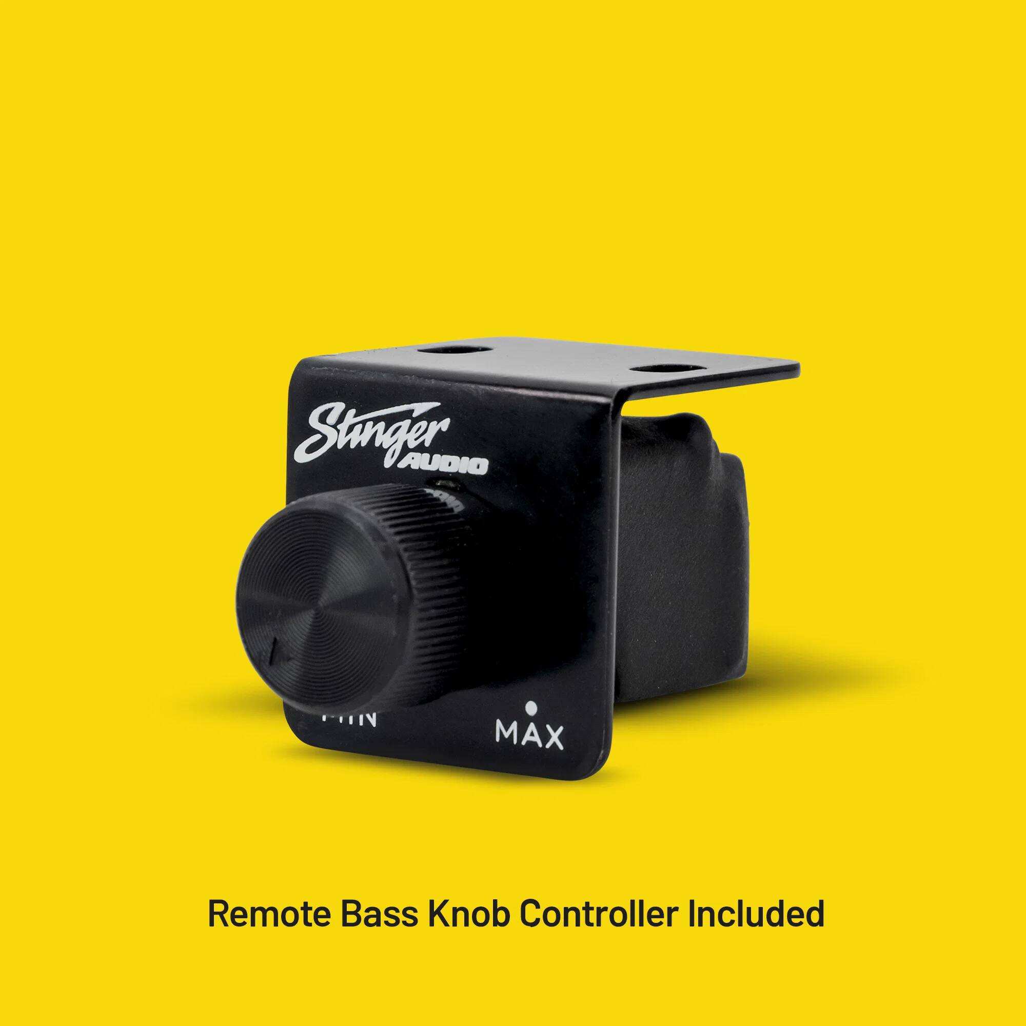 Stinger AUDIO MAX Remote Bass Knob Controller Included