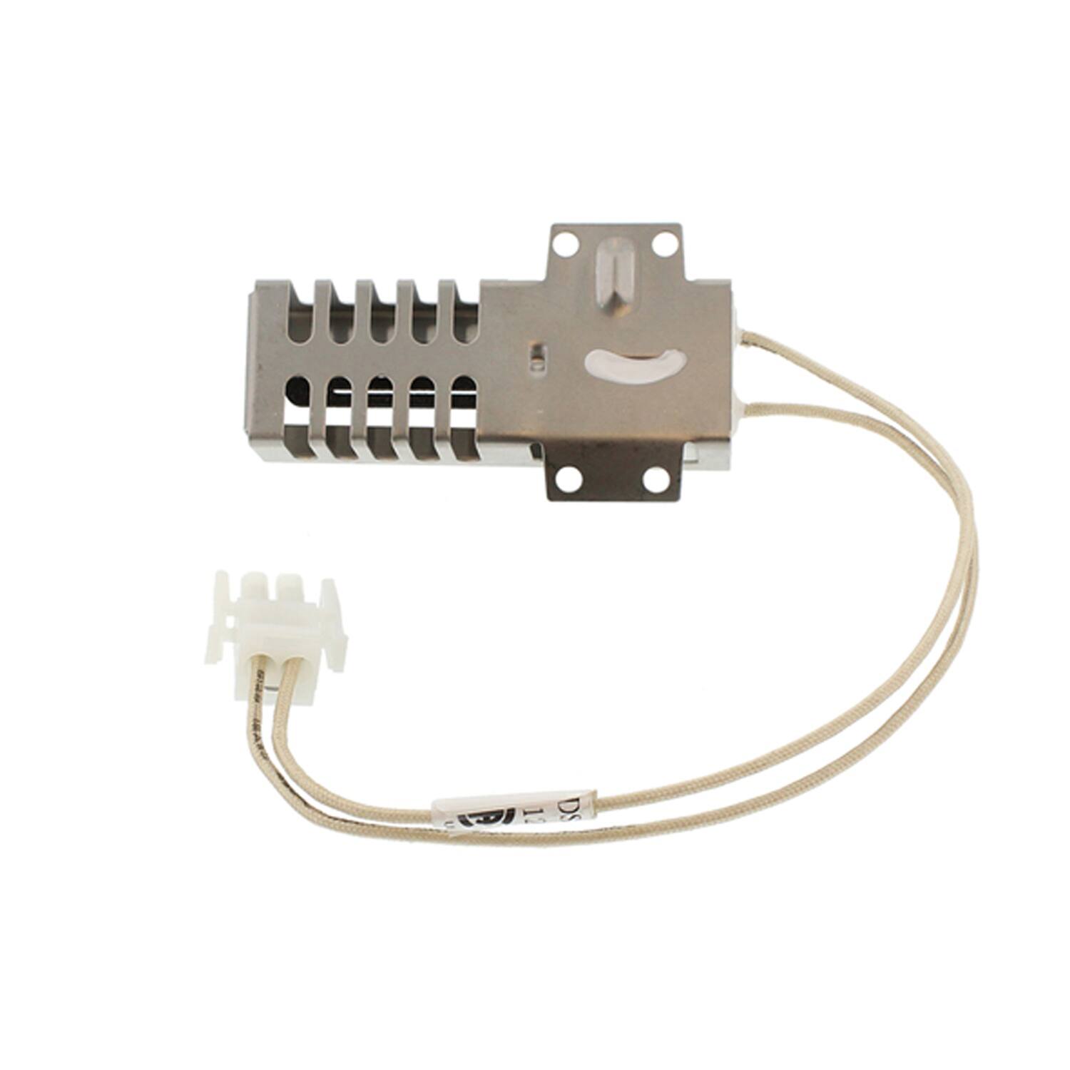 Left. ERP - Replacement Gas Range Igniter Part Number WB13K21 for GE.