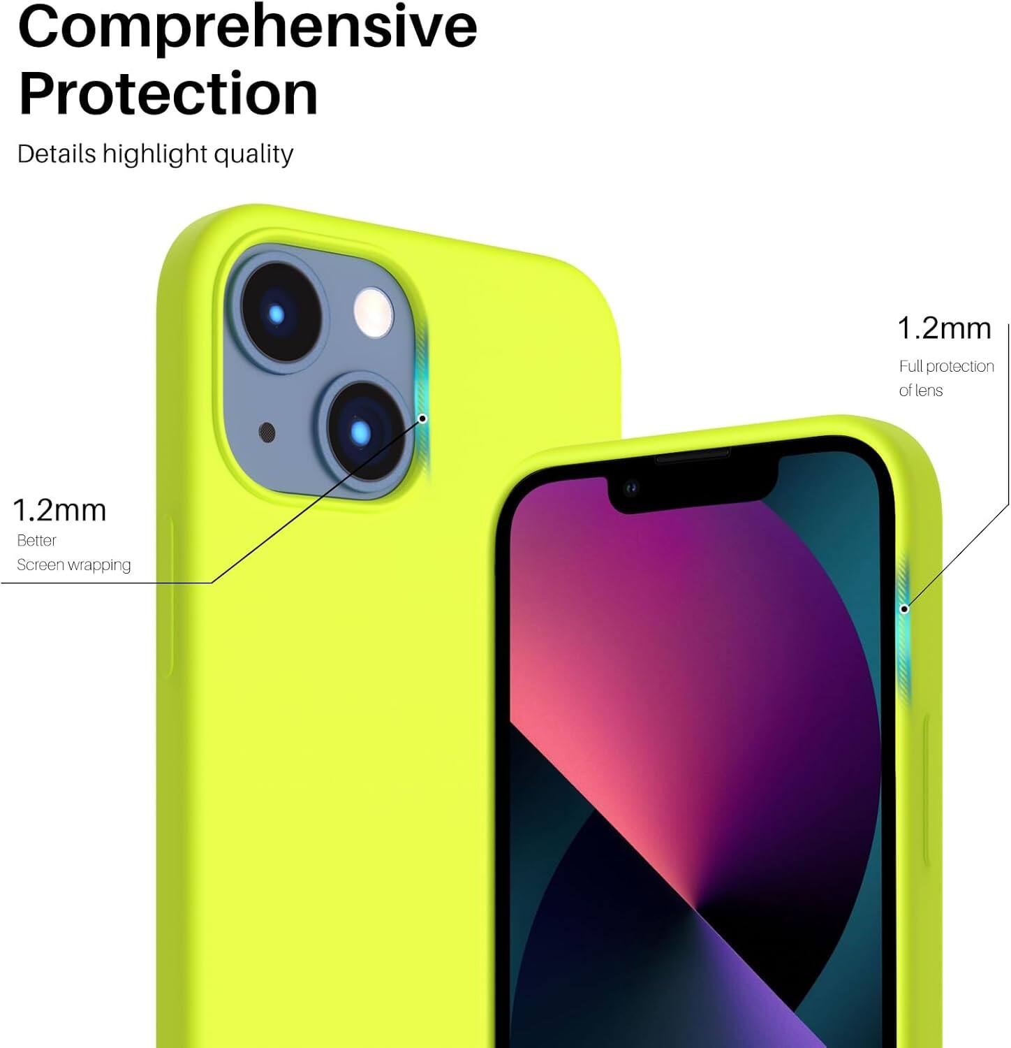 Comprehensive Protection Details highlight quality 1.2mm Full protection of lens 1.2mm Better Screen wrapping