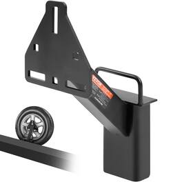 VEVOR - Spare Tire Carrier, Trailer Spare Tire Mount, 160 lbs Capacity, Utility Trailer Accessories - Black