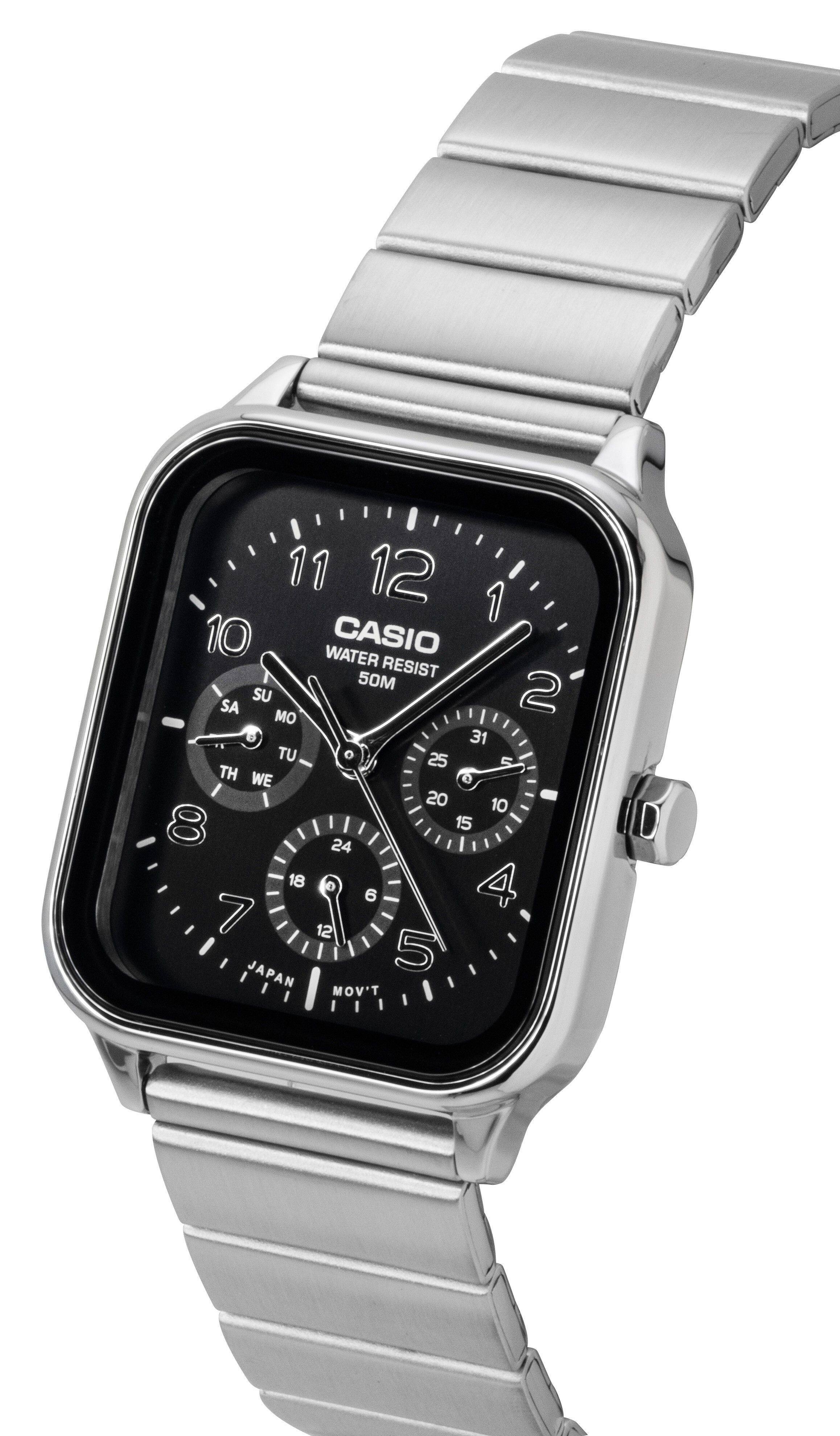 11 12 1 10  
CASIO  
WATER RESIST 50M  
SU MO TU WE TH  
25 31  
20 10 15  
24 18 6 12  
JAPAN  
MOV'T