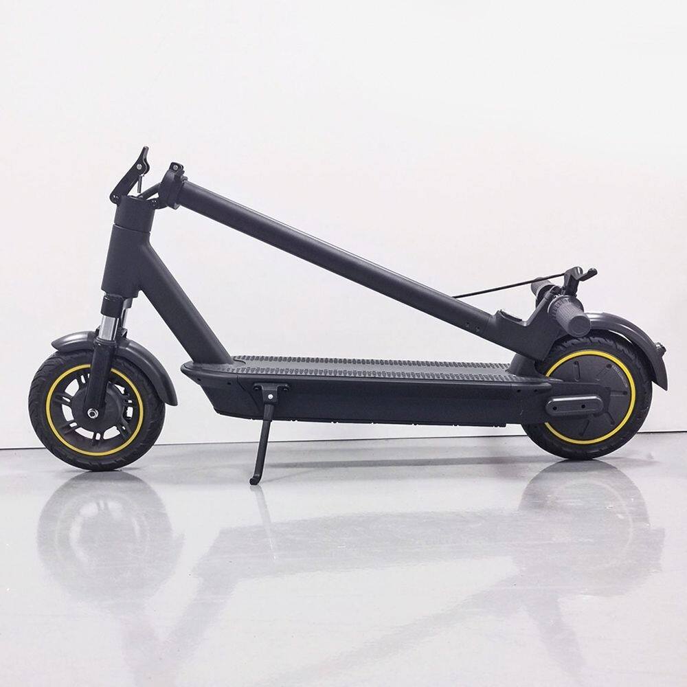 Angle. Loheer - Loheer 500W Electric Scooter for Adults 20MPH 35 Miles Range Foldable Commuting Scooter App Control 250lbs Black - Black.