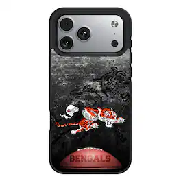 Keyscaper - NFL - Cincinnati Bengals iPhone Legendary Design Bump Case - 15 - Multicolor