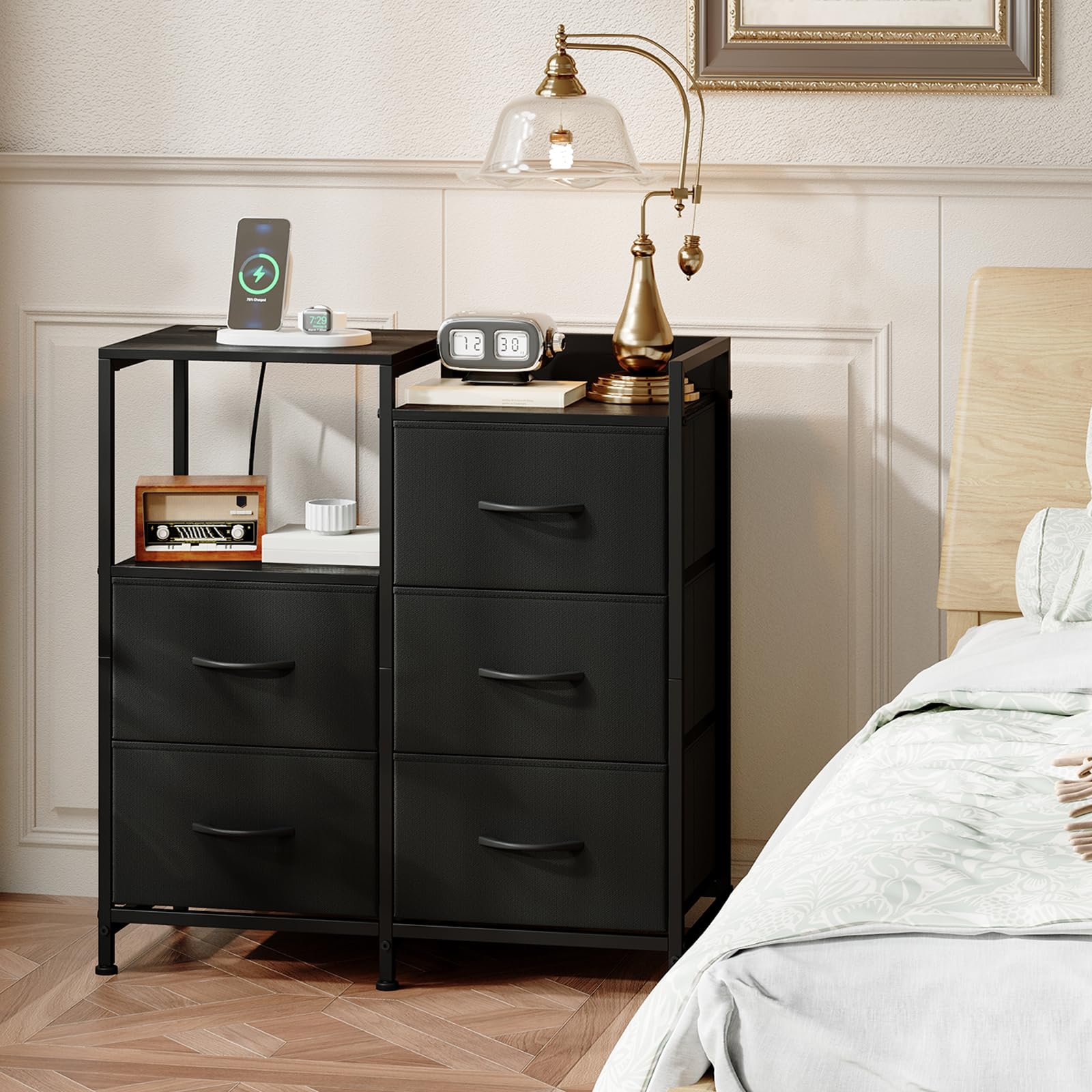 Alt View 5. Fabibe - Grill Cover 52 Inch - 600d Bbq For Weber Spirit 300 400 Series Grills Outdoor Barbecue Covers Waterproof Heavy Duty E... - Black 82 Inch.