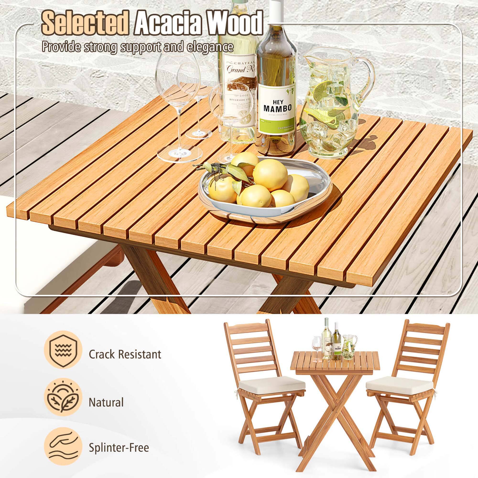 Selected Acacia Wood Provide strong support and elegance. Chavea Grand X Hey Mambo M Crack Resistant Natural Splinter-Free.