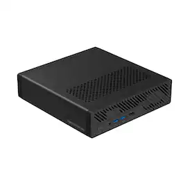 Minisforum - MS‑A2 Mini PC, AMD Ryzen 9 9955HX, 32GB RAM, 1TB SSD, Triple 8K Display - Black