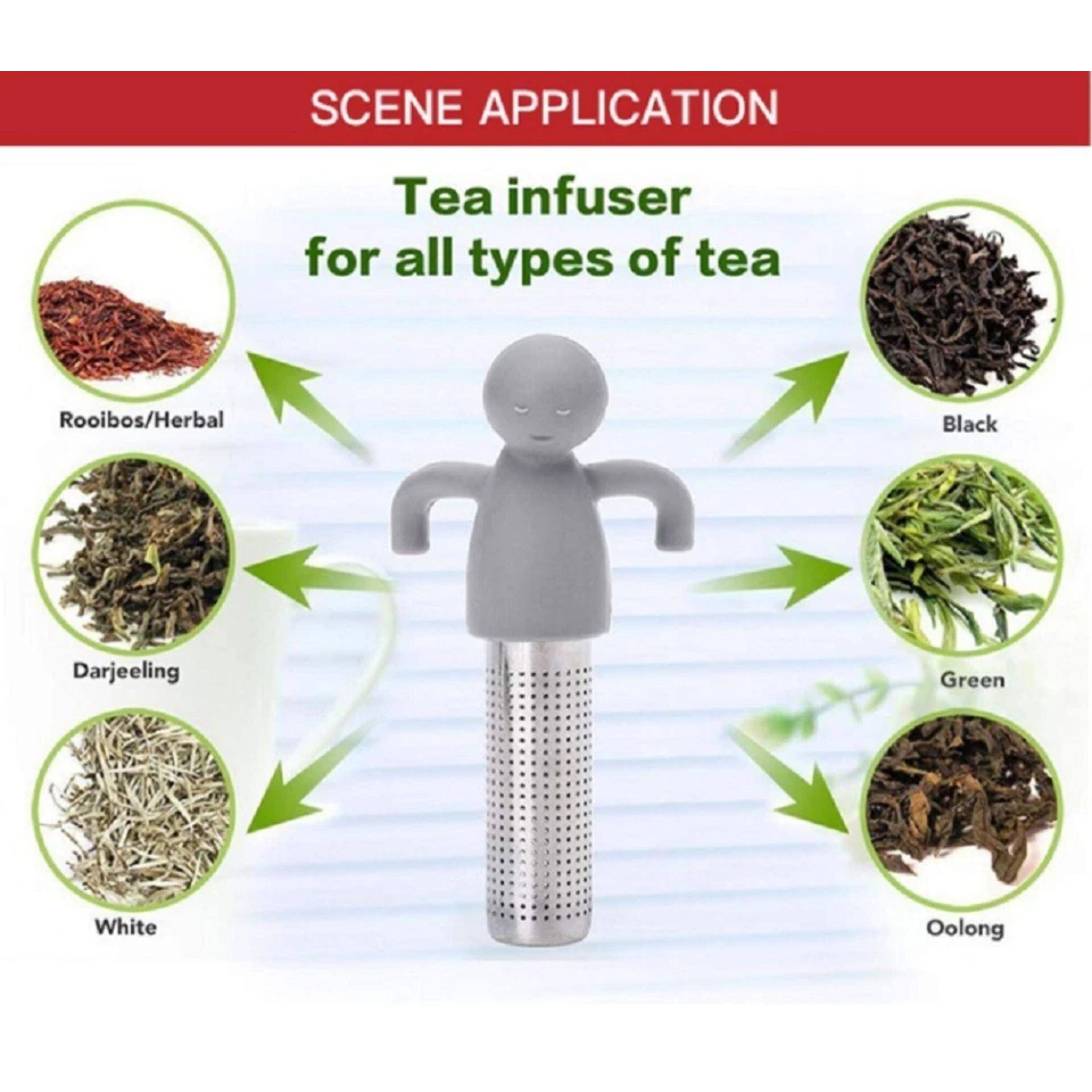 SCENE APPLICATION  
Tea infuser for all types of tea  
Rooibos/Herbal  
Black  
Darjeeling  
Green  
White  
Oolong