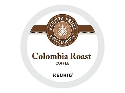 BARISTA PRIMA COFFEEHOUSE  
Colombia Roast  
COFFEE  
KEURIG