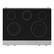 Alt View 2. Thor Kitchen - Gordon Ramsay Series by Thor Kitchen 6.0 Cu. Ft Freestanding Electric Range with Navy Blue Hardware - Stainless Steel.