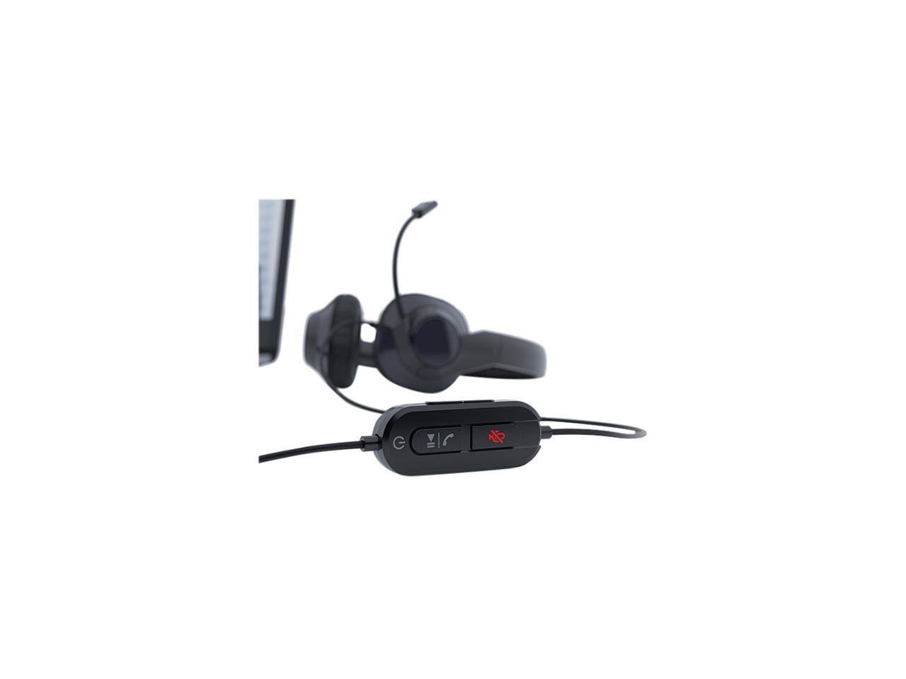 Alt View 5. Creative Labs - CREATIVE HS-720 V2 USB Headphones with Noise Cancelling Mic, Volume Control, and Video Call Connector.