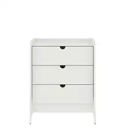 Manhattan Comfort - Coney Mid-Century Modern 28" Nightstand - White