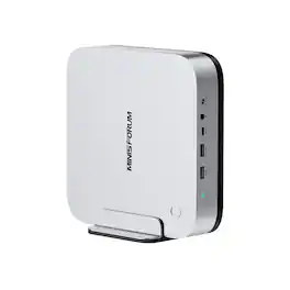 Minisforum - MINISFORUM-AI X1 Pro-470 Mini PC, AMD Ryzen AI 9 HX470, 32 GB DDR5 RAM & 1 TB PCIe 4.0 SSD, Radeon 890M - Silver